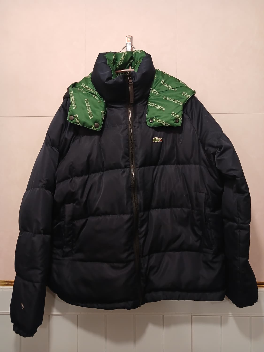 라코스테 정품 남성 양면 패딩 54 (105 까지 가능) 사이즈 상품이미지1