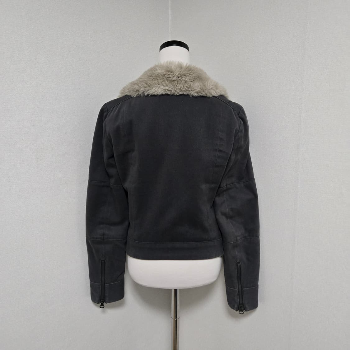 클럽모나코 그레이 퍼 자켓 / 여성 자켓/ 여자 자켓 상품이미지7