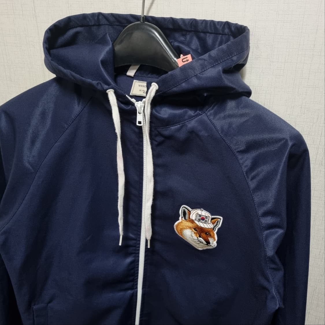 메종키츠네 국뽕 태극여우 바람막이 M 네이비 상품이미지2