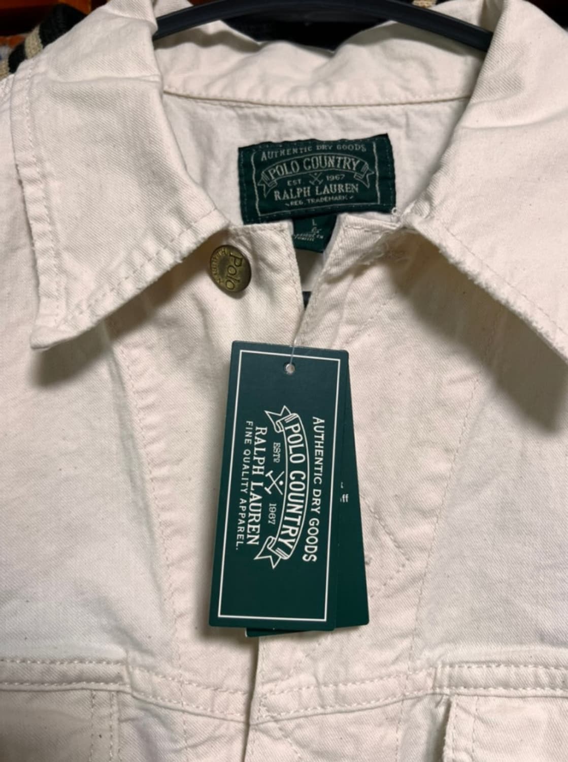 폴로 컨트리 폴로 베어 데님 트러커 자켓 상품이미지4