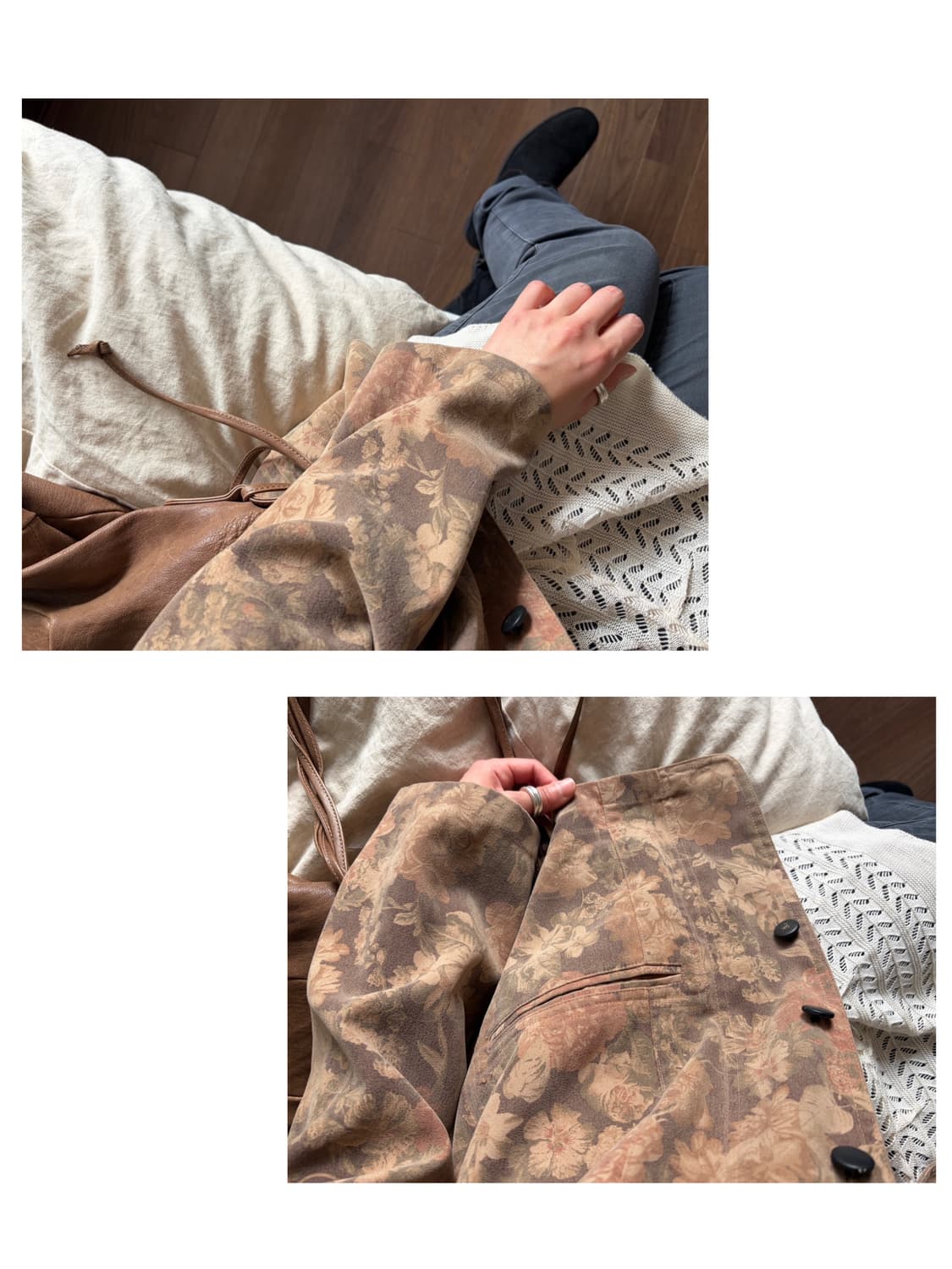 flower patterned jacket 상품이미지3