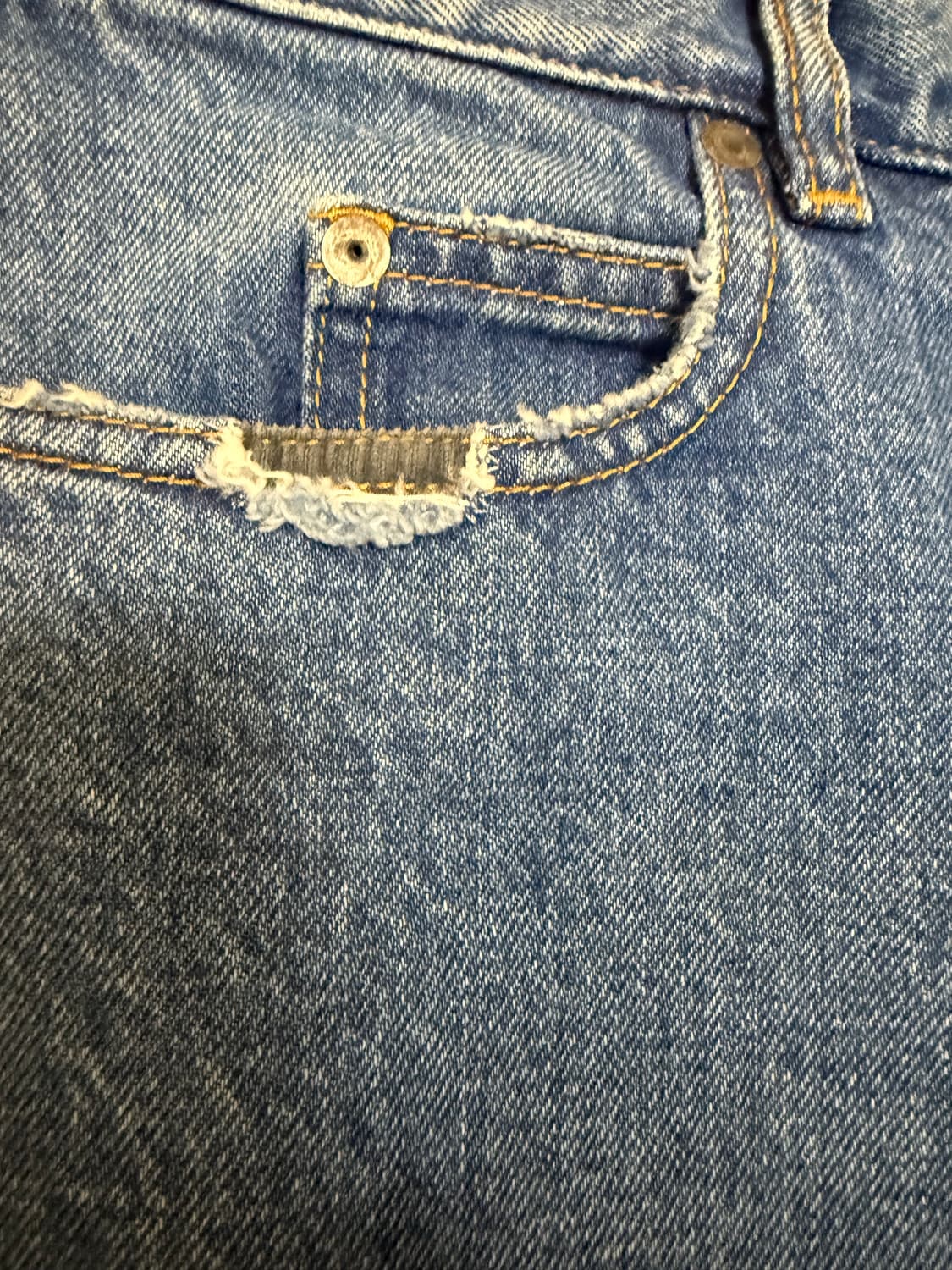 마르지엘라 SS17 슬림 스트레이트 블루 데님 진 상품이미지6