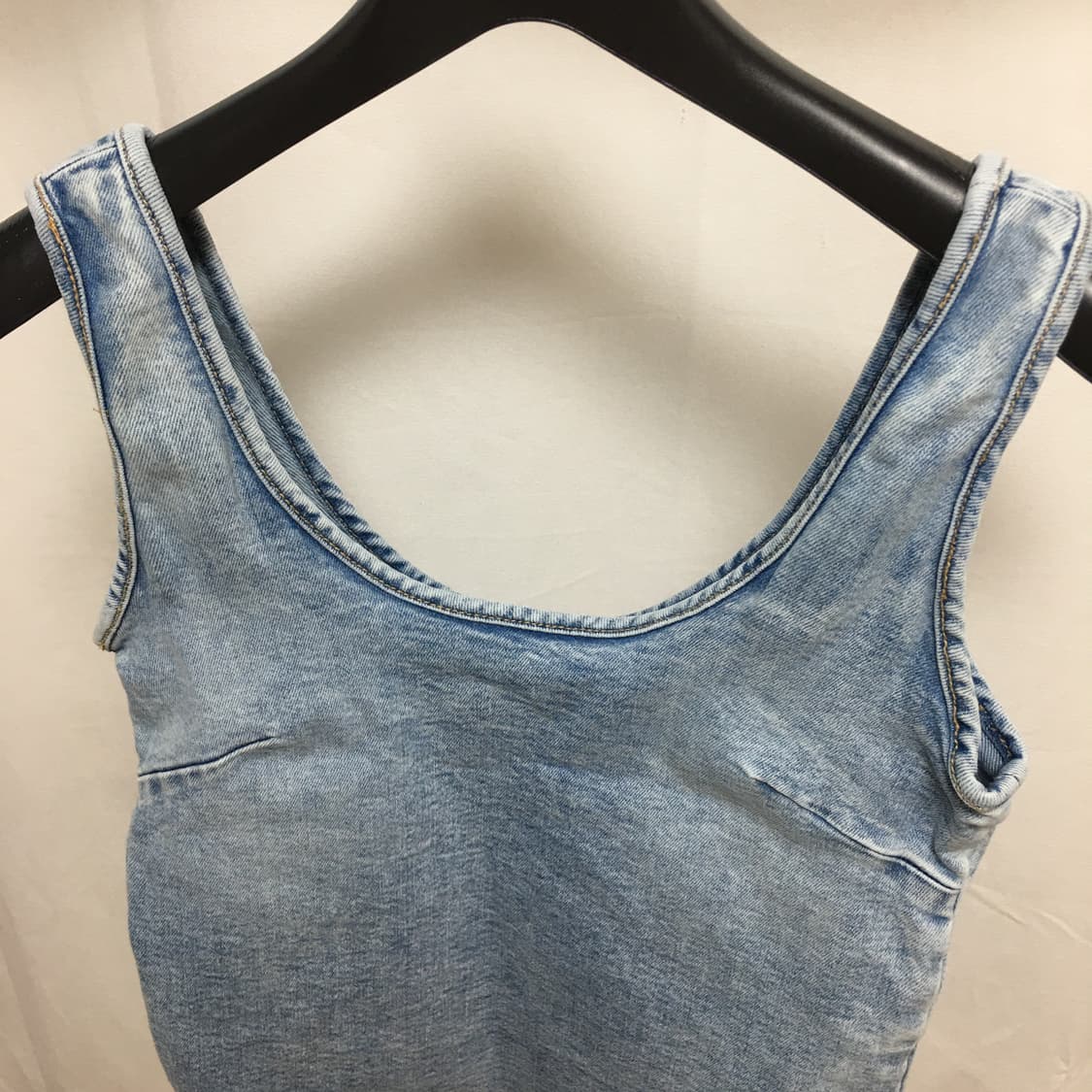 zara denim tank top 상품이미지3