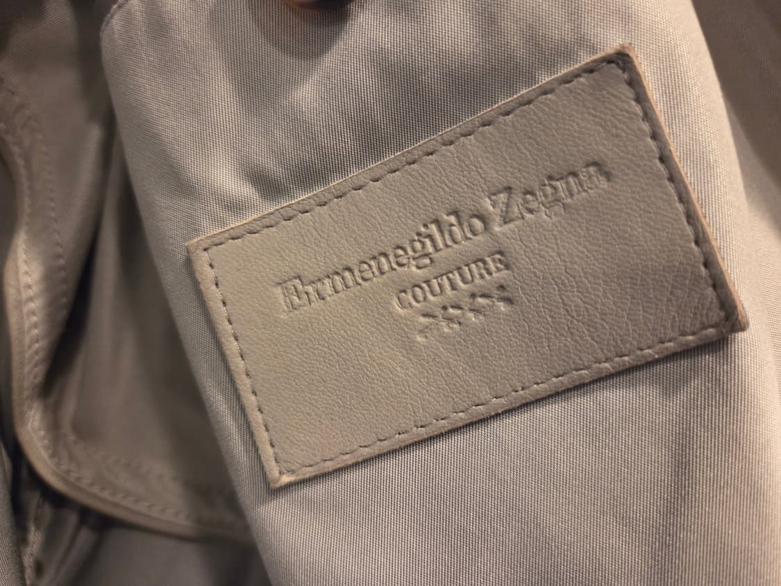 에르메네질도 제냐 꾸띄르 싱글 트렌치코트  상품이미지6