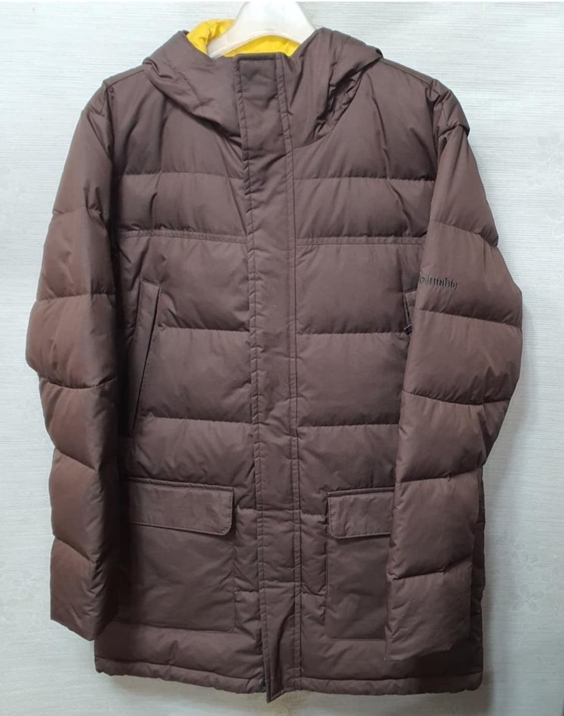 컬럼비아. 남성 덕다운하프패딩 상품이미지1