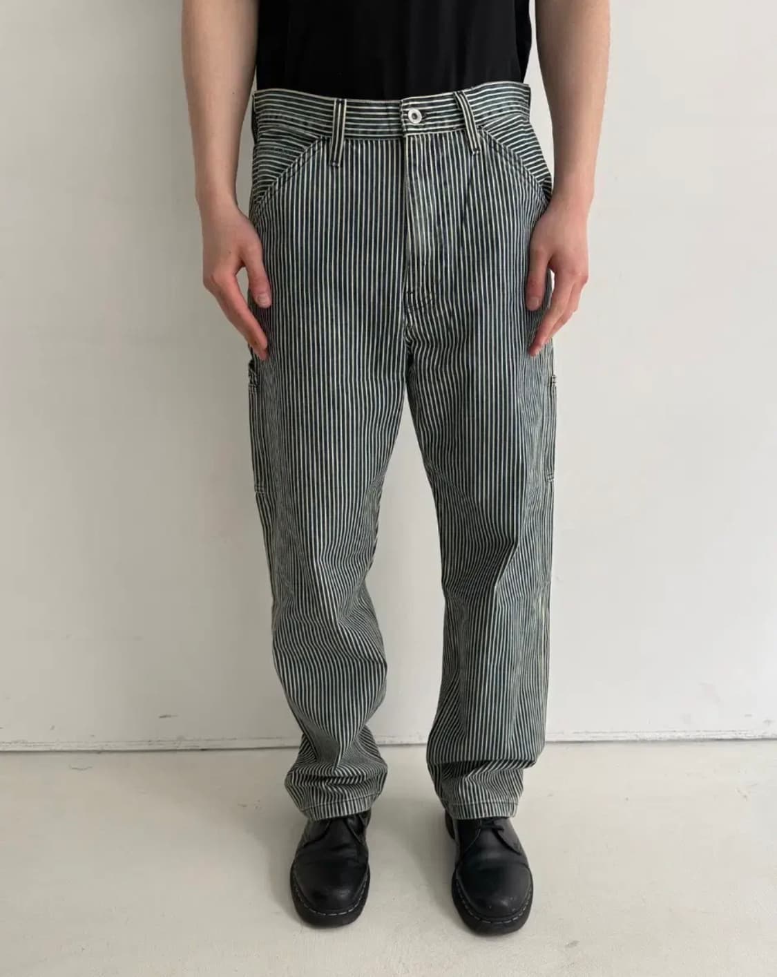 [34] 리바이스 568 스테이루즈 스트라이프 히코리 워크 카펜터 팬츠 상품이미지6