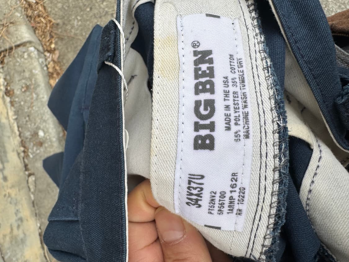 90s 빅벤 랭글러 블루벨 워크 치노 팬츠 34 디키즈 874 상품이미지7