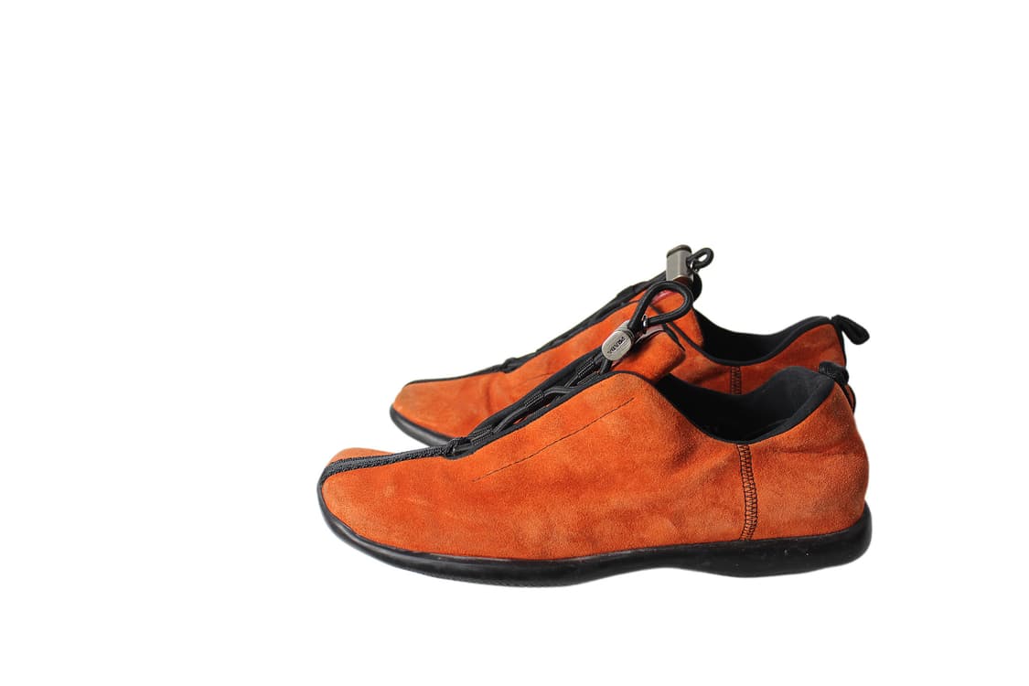 2000s Prada Sport 프라다 스포츠 스웨이드 러버솔 슈즈 상품이미지5