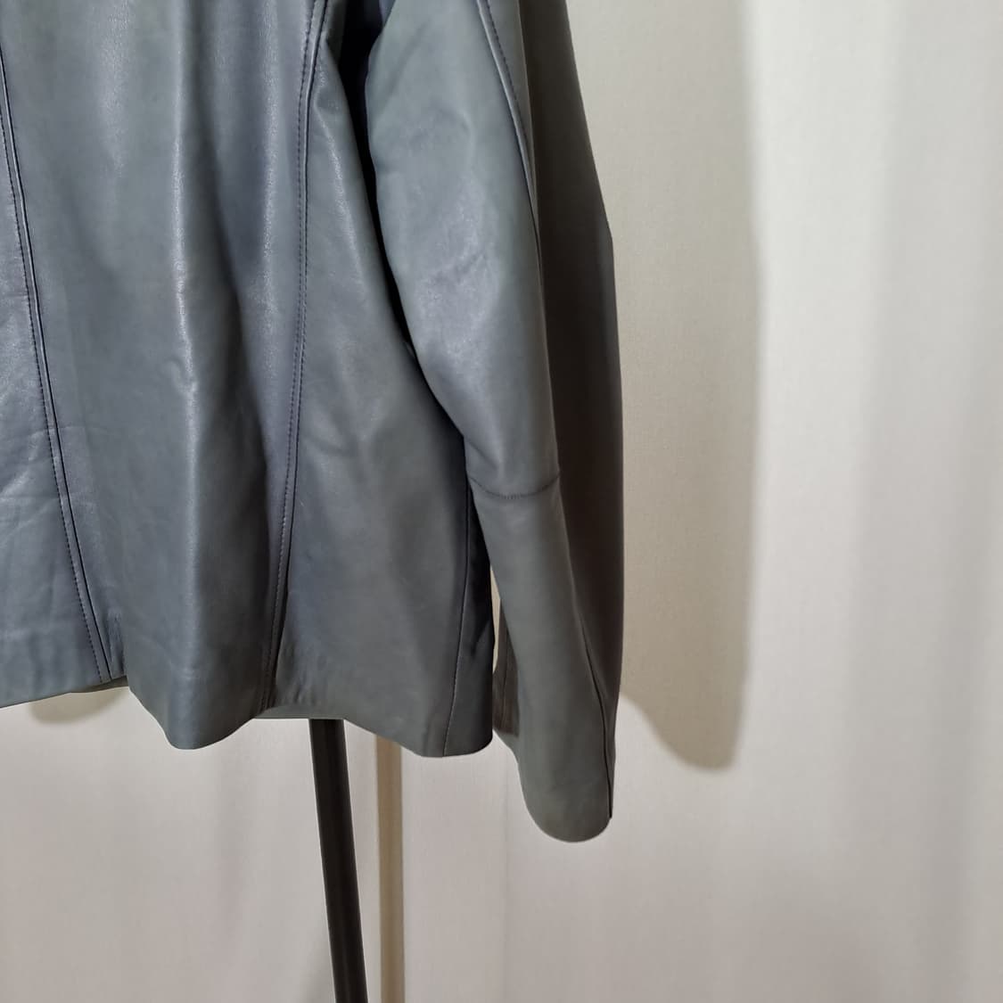 (택포) 내츄럴 메드 인 터키 오일워싱 양가죽 자켓 XL B423 상품이미지6