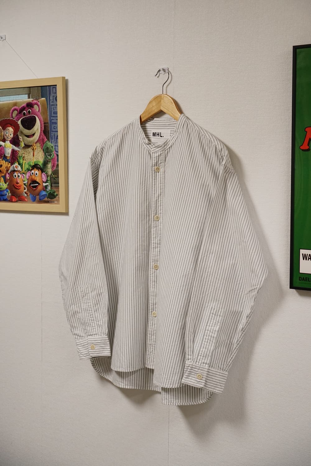 MHL 카라리스 스트라이프 셔츠 상품이미지5