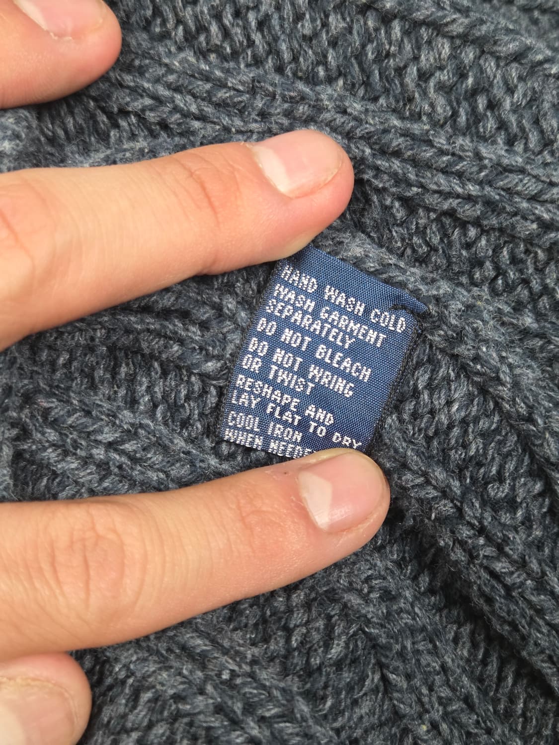 [폴로 랄프로렌] 빈티지 코튼 립 니트 스웨터 | 00259 상품이미지5