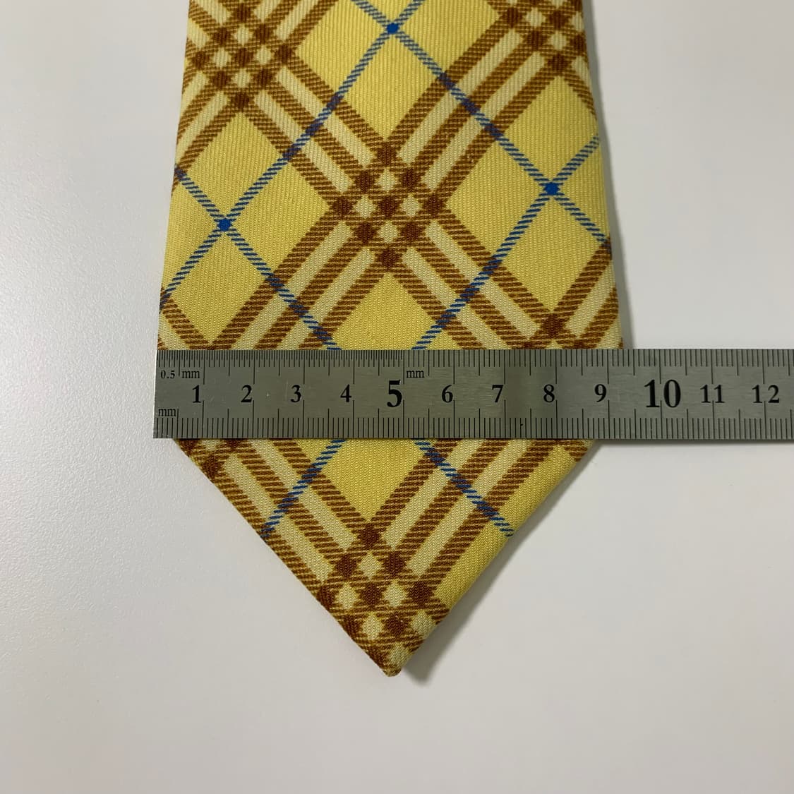 버버리(BURBERRY) 노바체크 명품넥타이 혼용 A+등급 9.3cm 상품이미지10