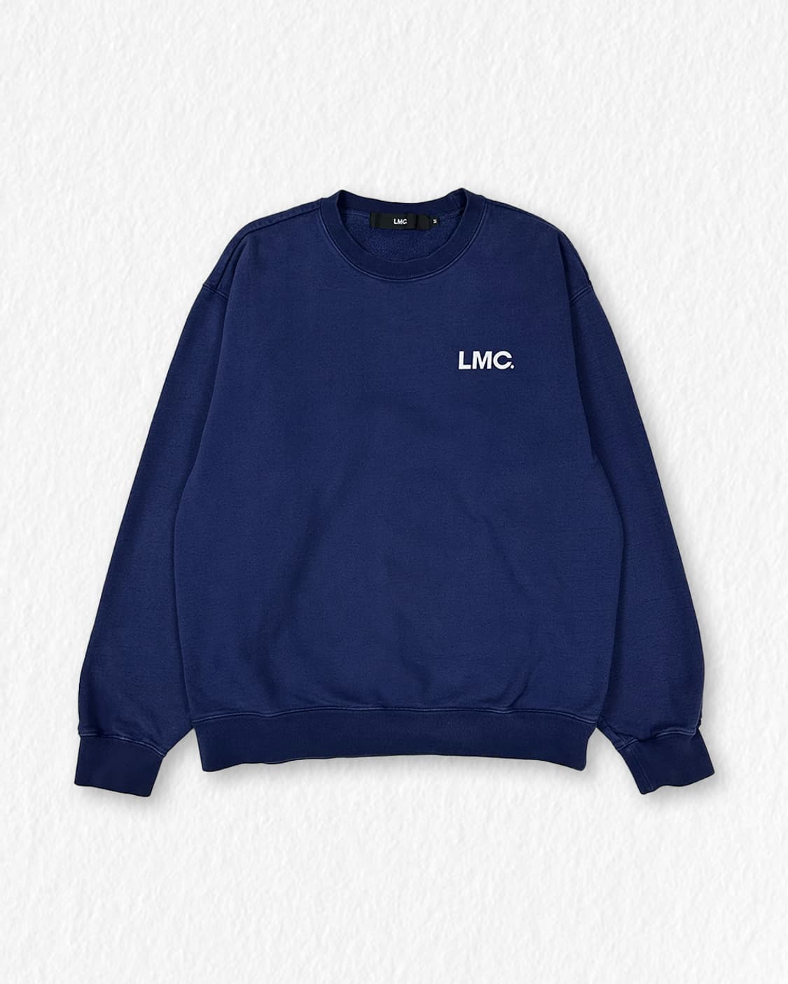 LMC 딥블루 약기모 맨투맨 상품이미지1