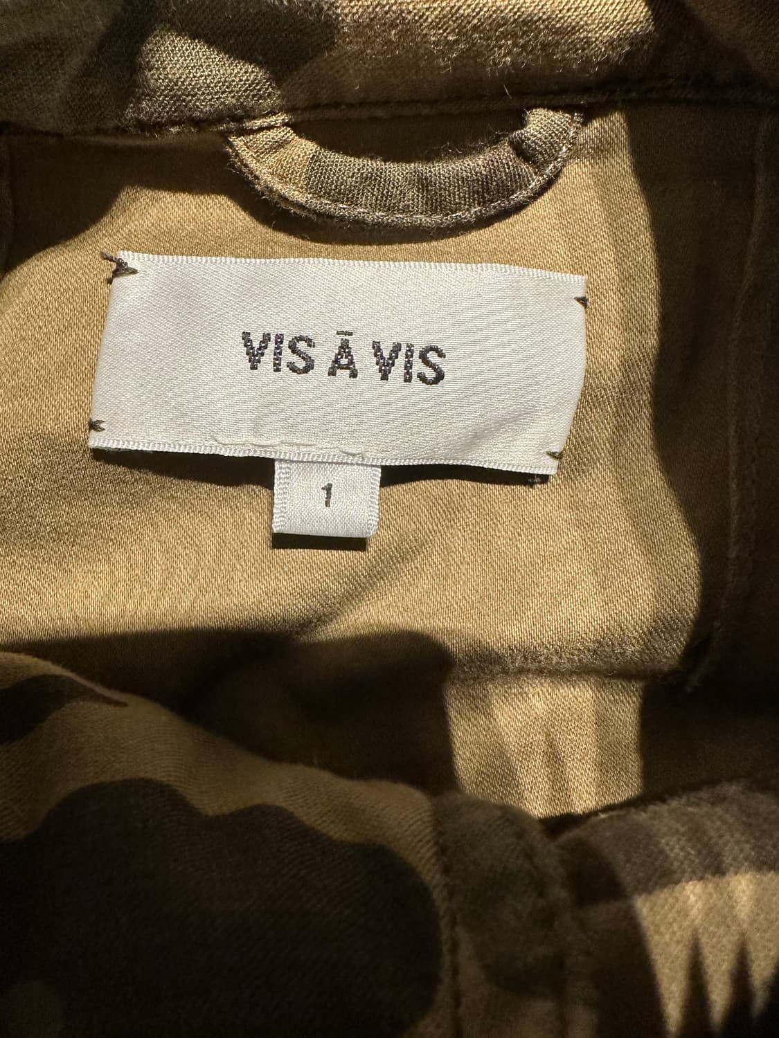 VIS A VIS 비자비 카모플라쥬 자켓 1사이즈 상품이미지2