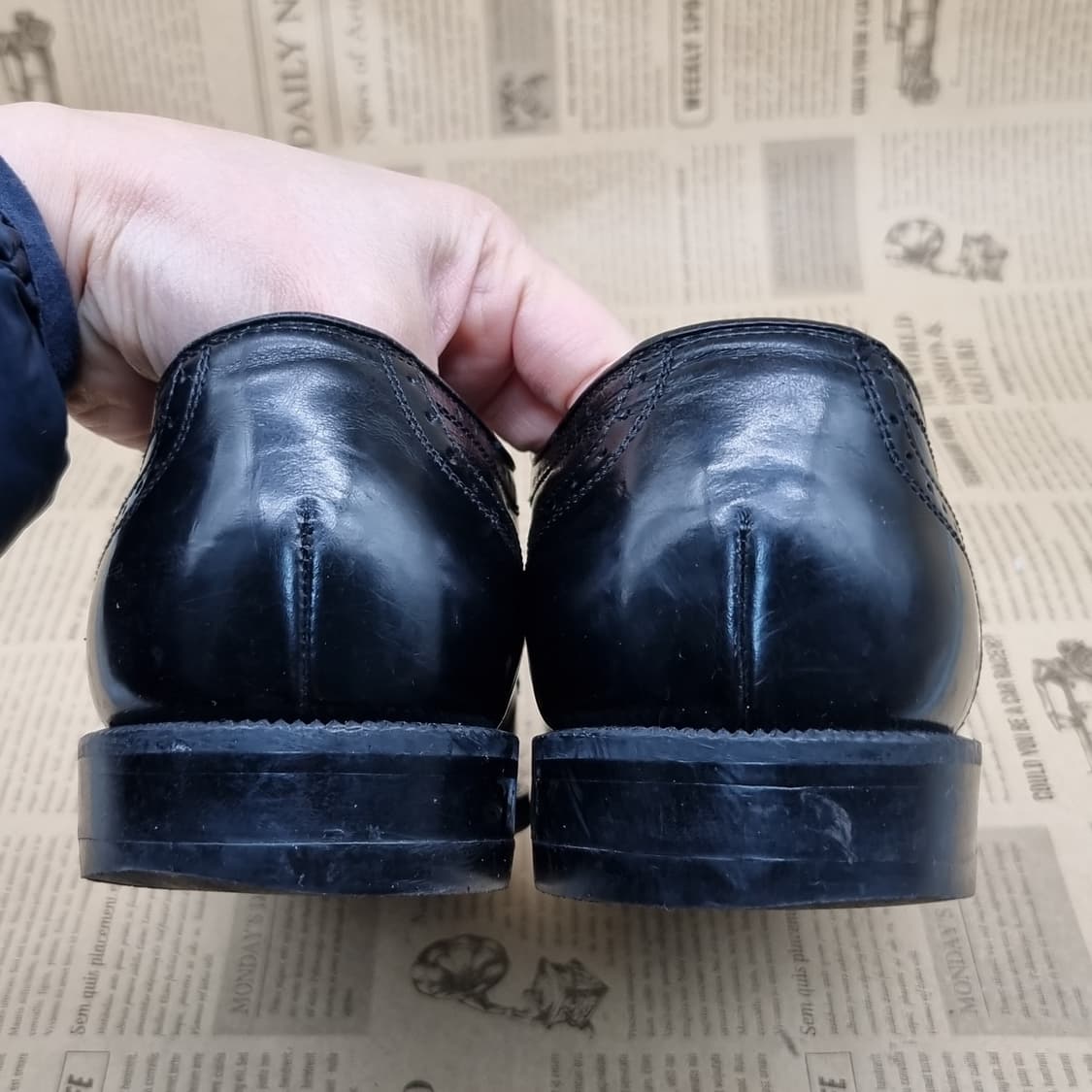 금강리갈 남성 윙팁구두 250 상품이미지4