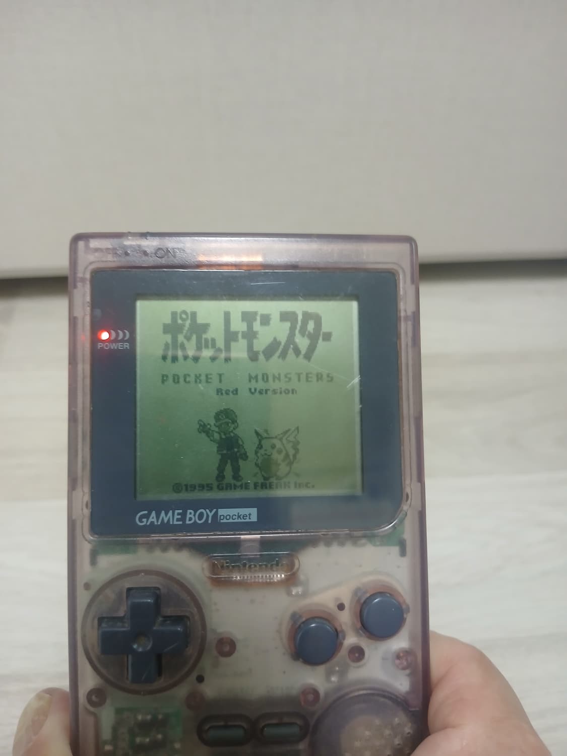 게임보이 포켓 + 포켓몬스터 레드 상품이미지3