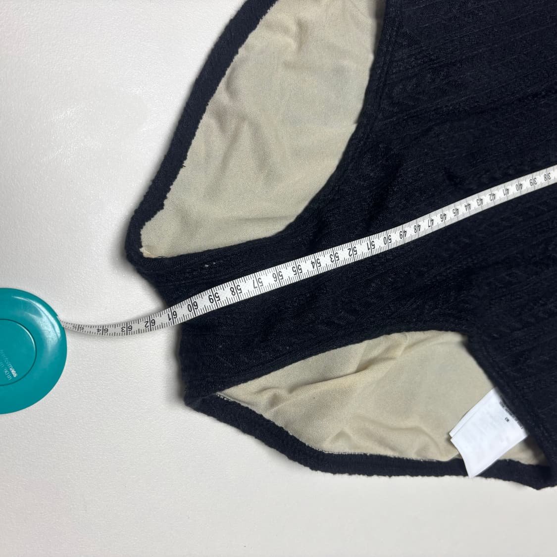 원피스 수영복 COLLAR BUTTON SWIMSUIT BLACK 상품이미지7