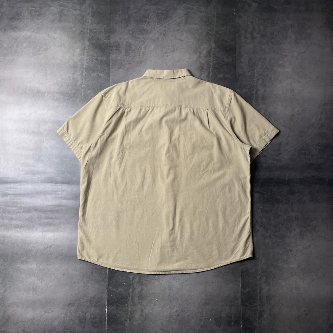 CARHARTT 칼하트 빈티지 베이지 코튼 워크 반팔 셔츠 A00793 상품이미지7