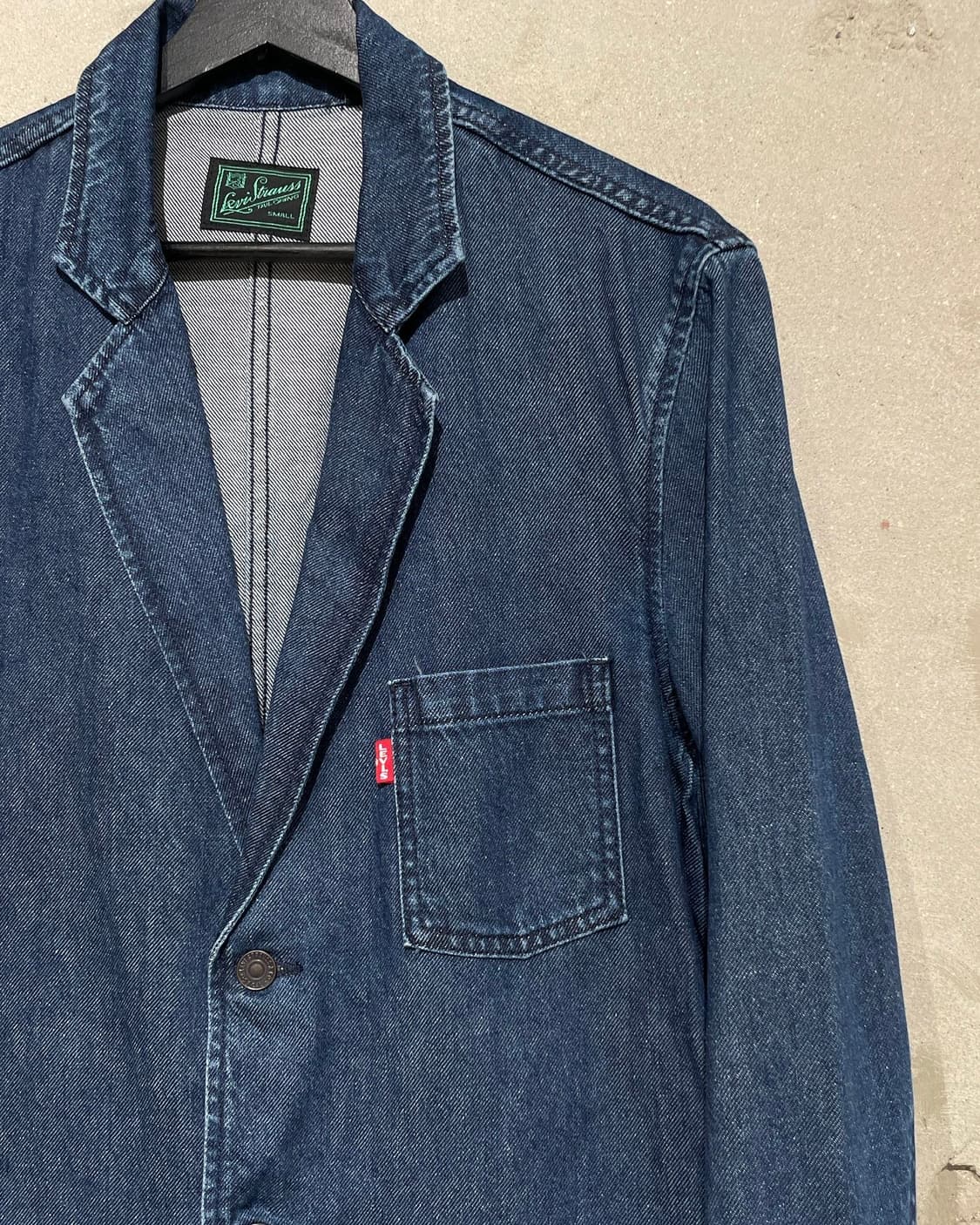리바이스 진청 테일러드 데님 자켓 상품이미지3