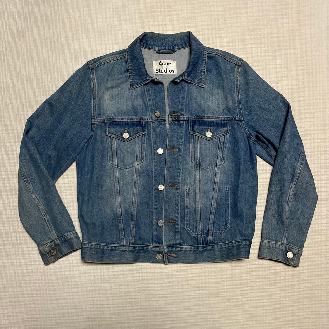 아크네 잼 라이트 빈티지 데님 자켓 상품이미지1