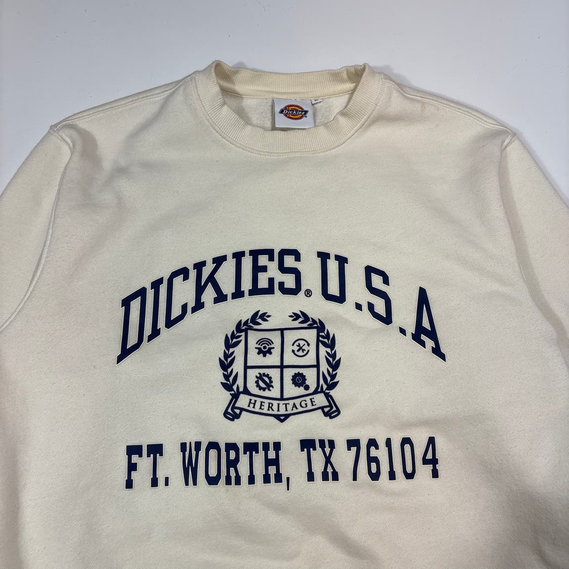 디키즈 아이보리 맨투맨 상품이미지2