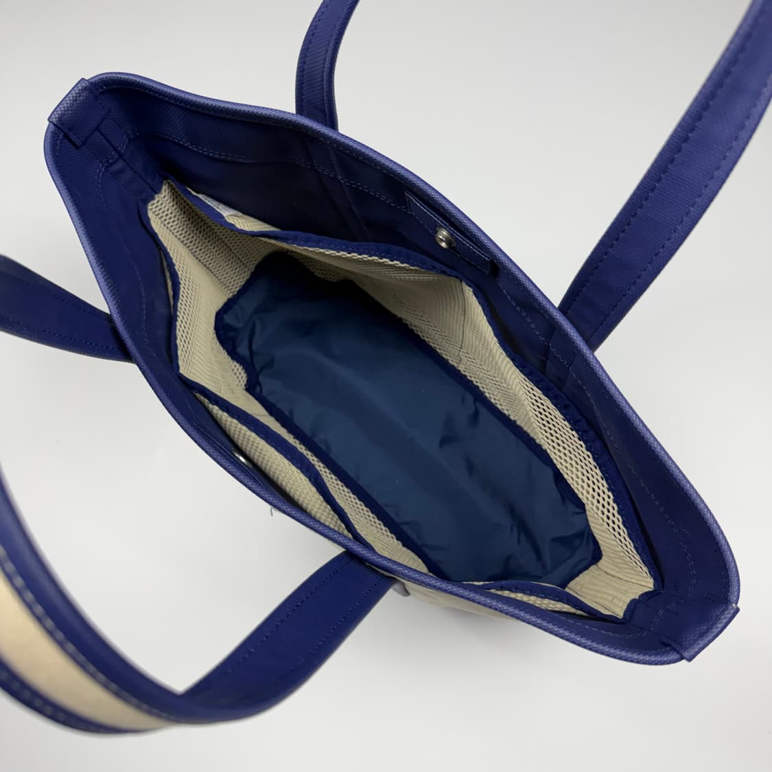 요시다포터 걸 토트백 블루/화이트 M 상품이미지6
