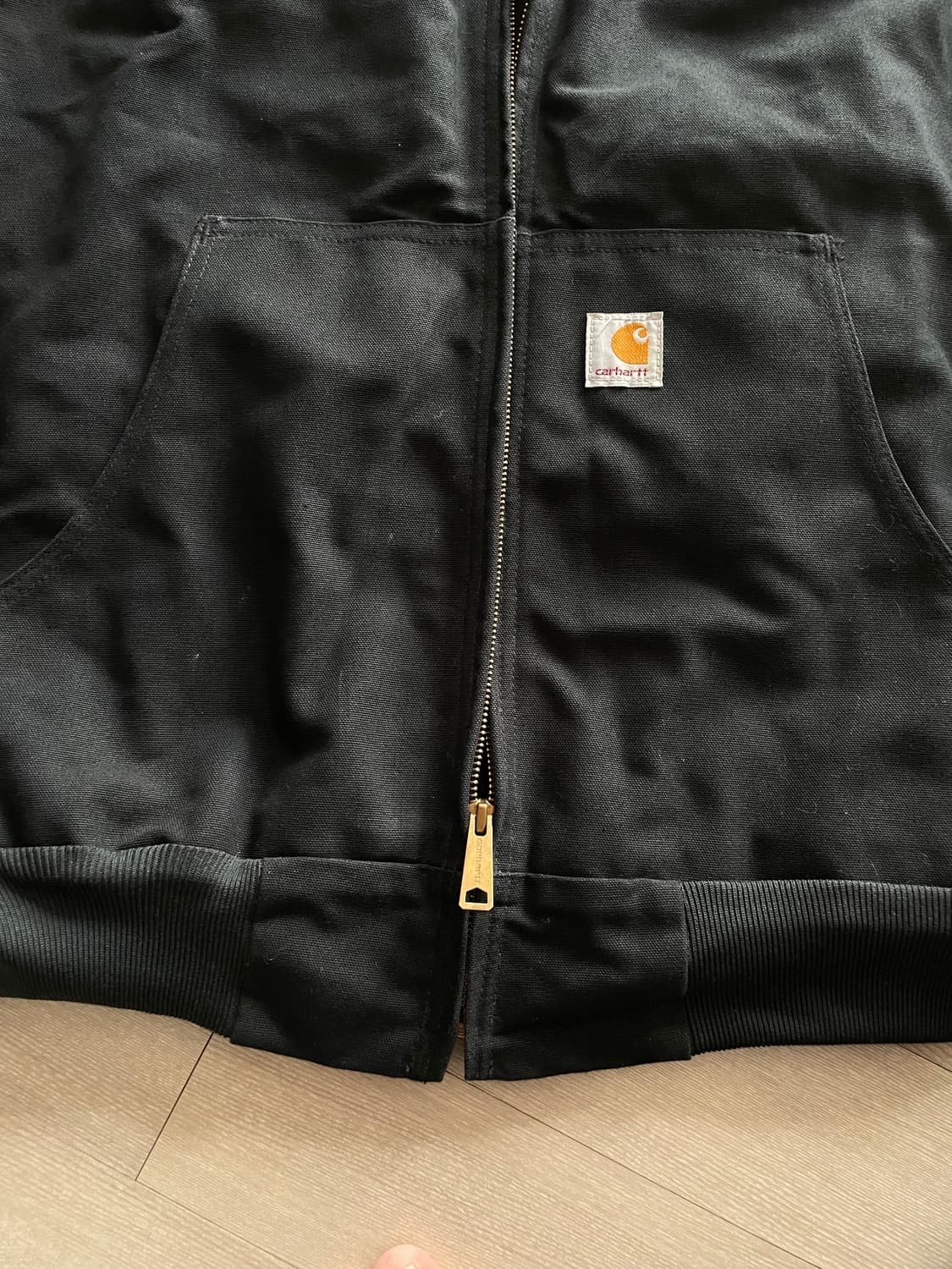 칼하트 j131 BLK 블랙 액티브 자켓 샌드스톤 carhart 상품이미지7