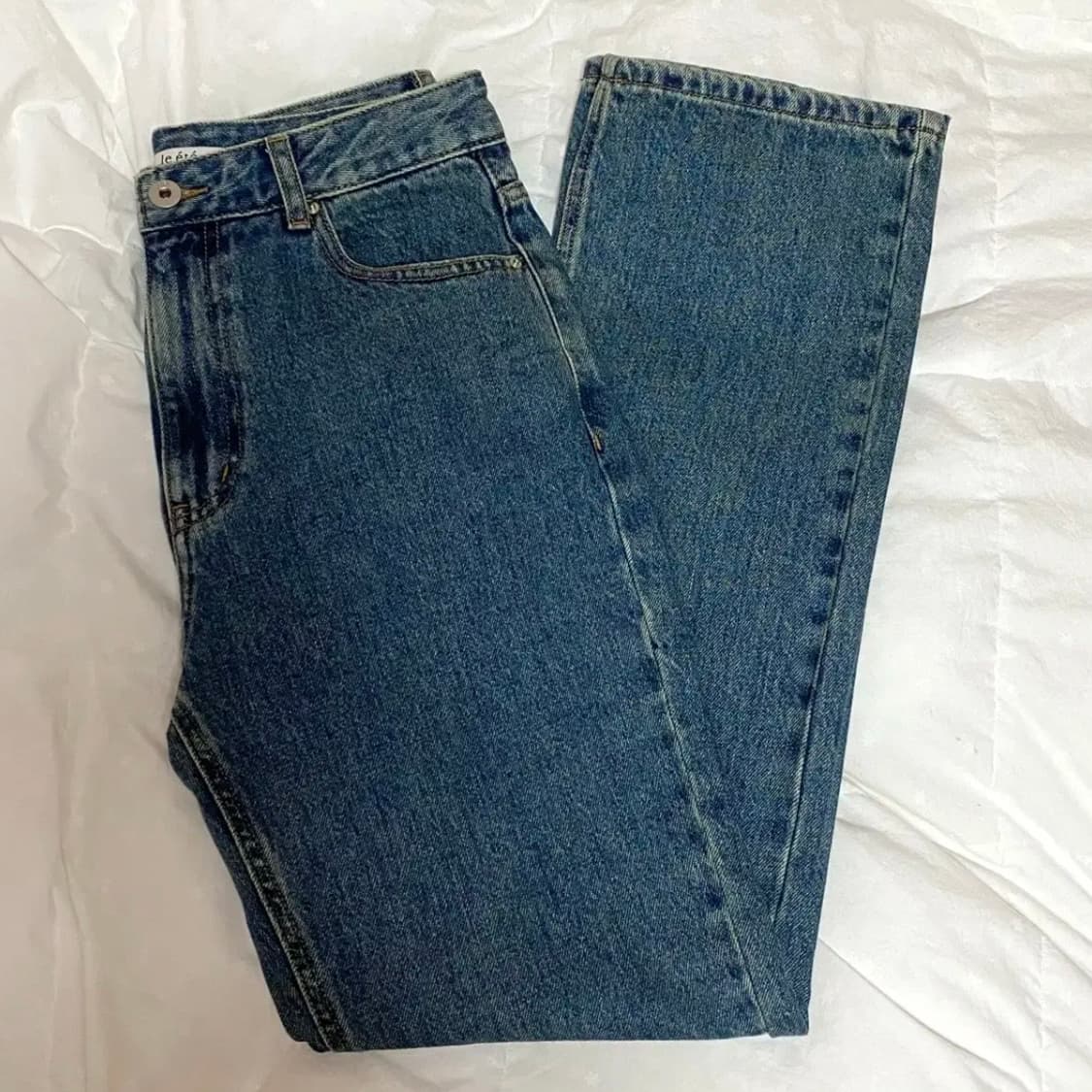 르에떼 청바지 Relaxed Jeans in Blue 상품이미지2