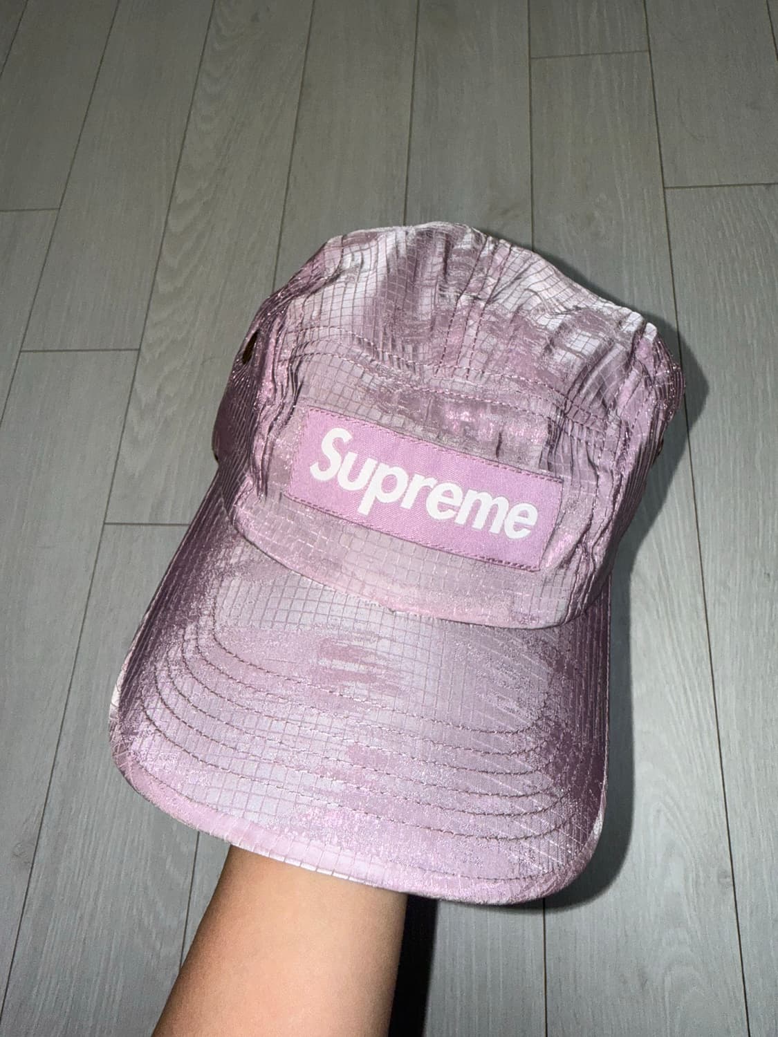 슈프림 캠프캡 퍼플 22ss 상품이미지2