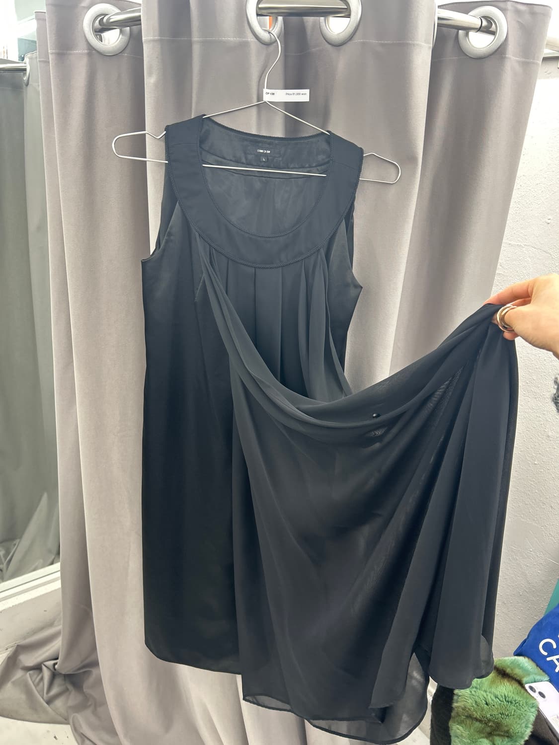 꼼사이즘 실크드레스 상품이미지2