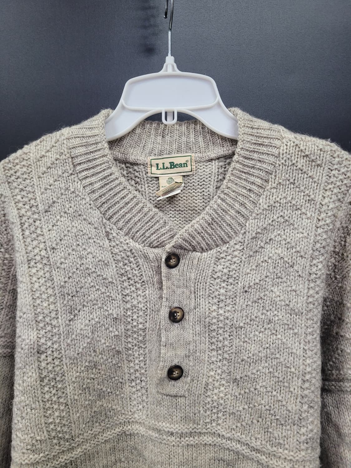 L.L.Bean 엘엘빈 90s 빈티지 스코틀랜드 울니트 상품이미지2