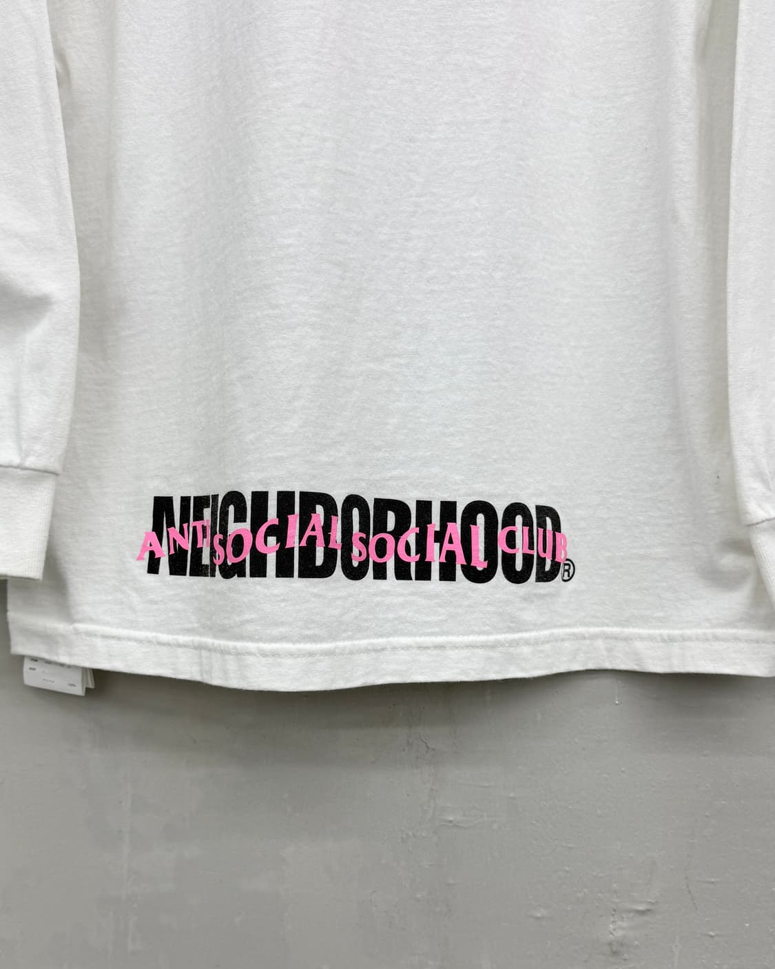 Anti Social Club X Neighborhood 본그래픽롱슬리브 상품이미지7