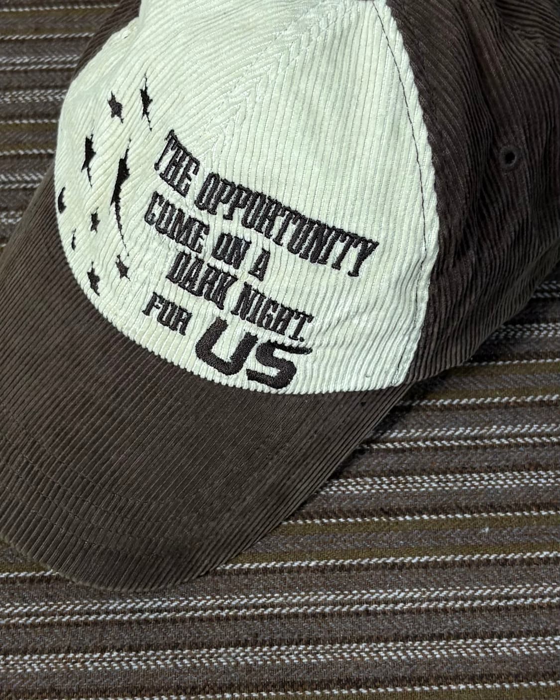 바우프 스타 US 코듀로이 볼캡 [브라운] 상품이미지2