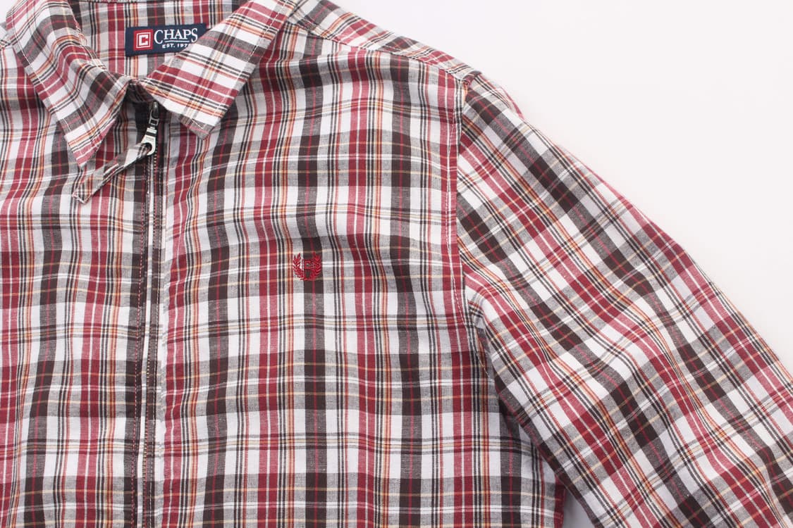 CHAPS Plaid Zip-Up Jacket 상품이미지4