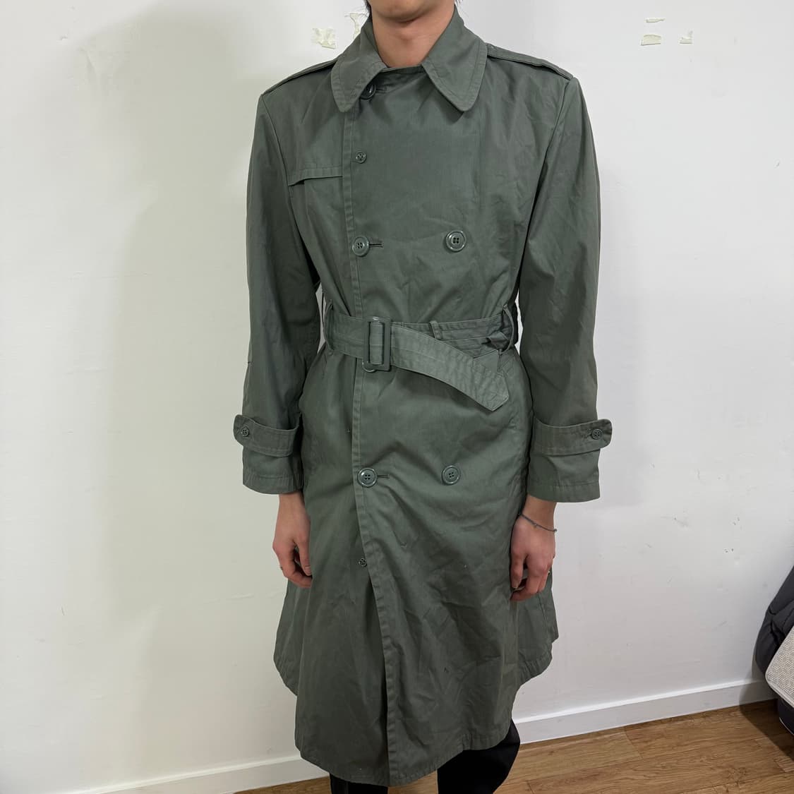 1970s US Army 레인 트렌치 코트  상품이미지3