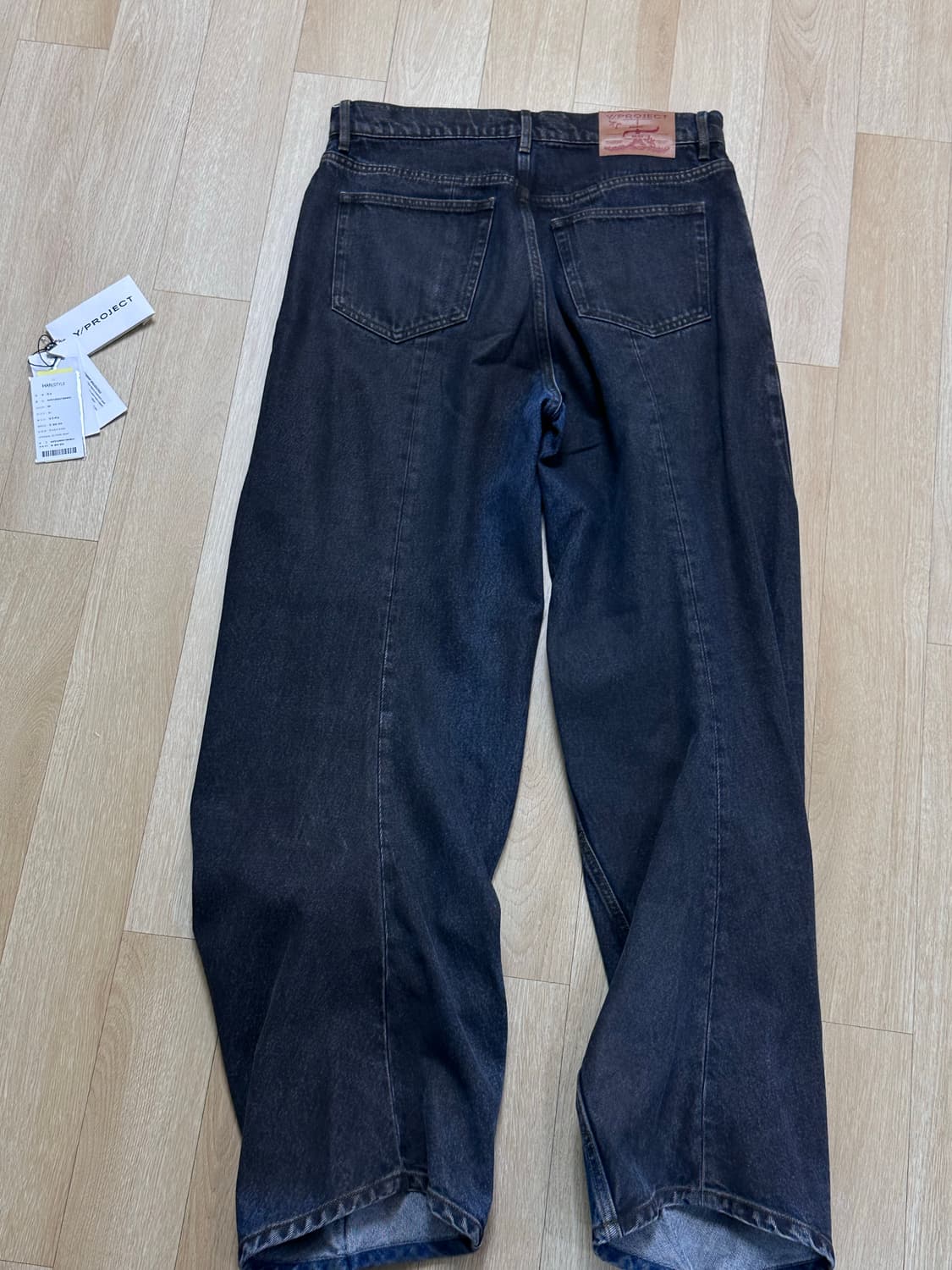 [31] 와이프로젝트 바나나진 블랙 네이비 상품이미지8