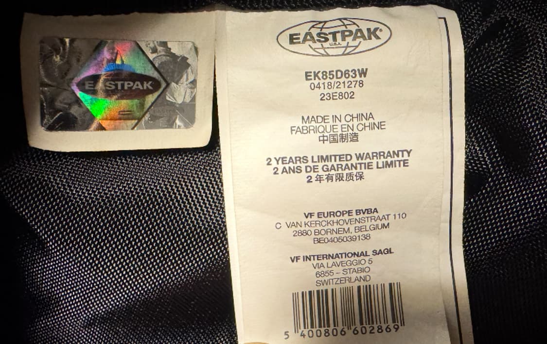 라프시몬스 x 이스트팩 슬링백  상품이미지4