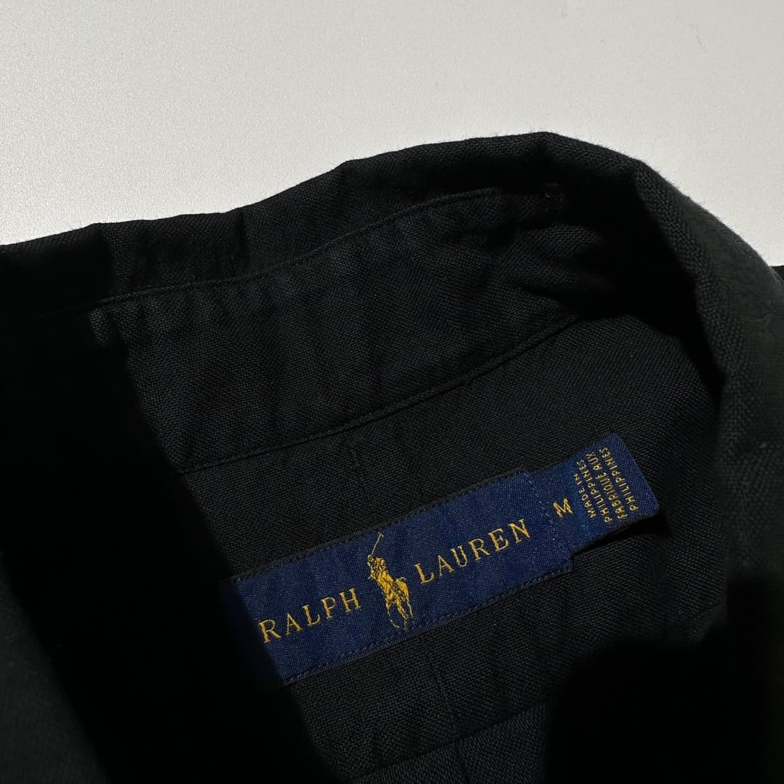 폴로 랄프로렌 셔츠 블랙 상품이미지4