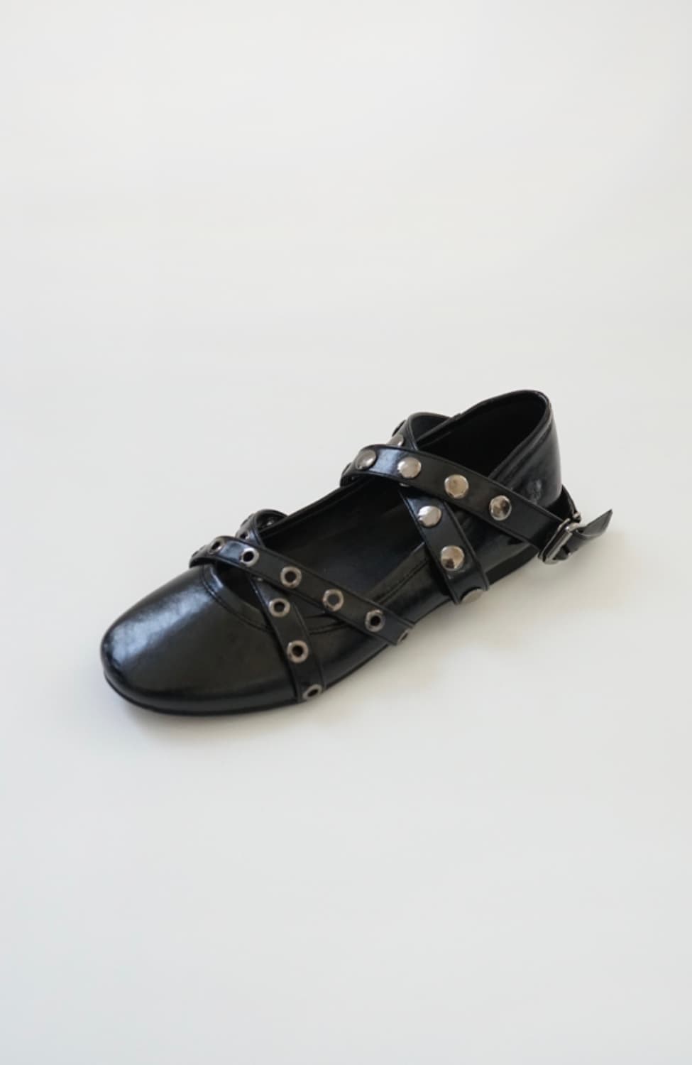 애프터먼데이 stud belt flat shoes 상품이미지4