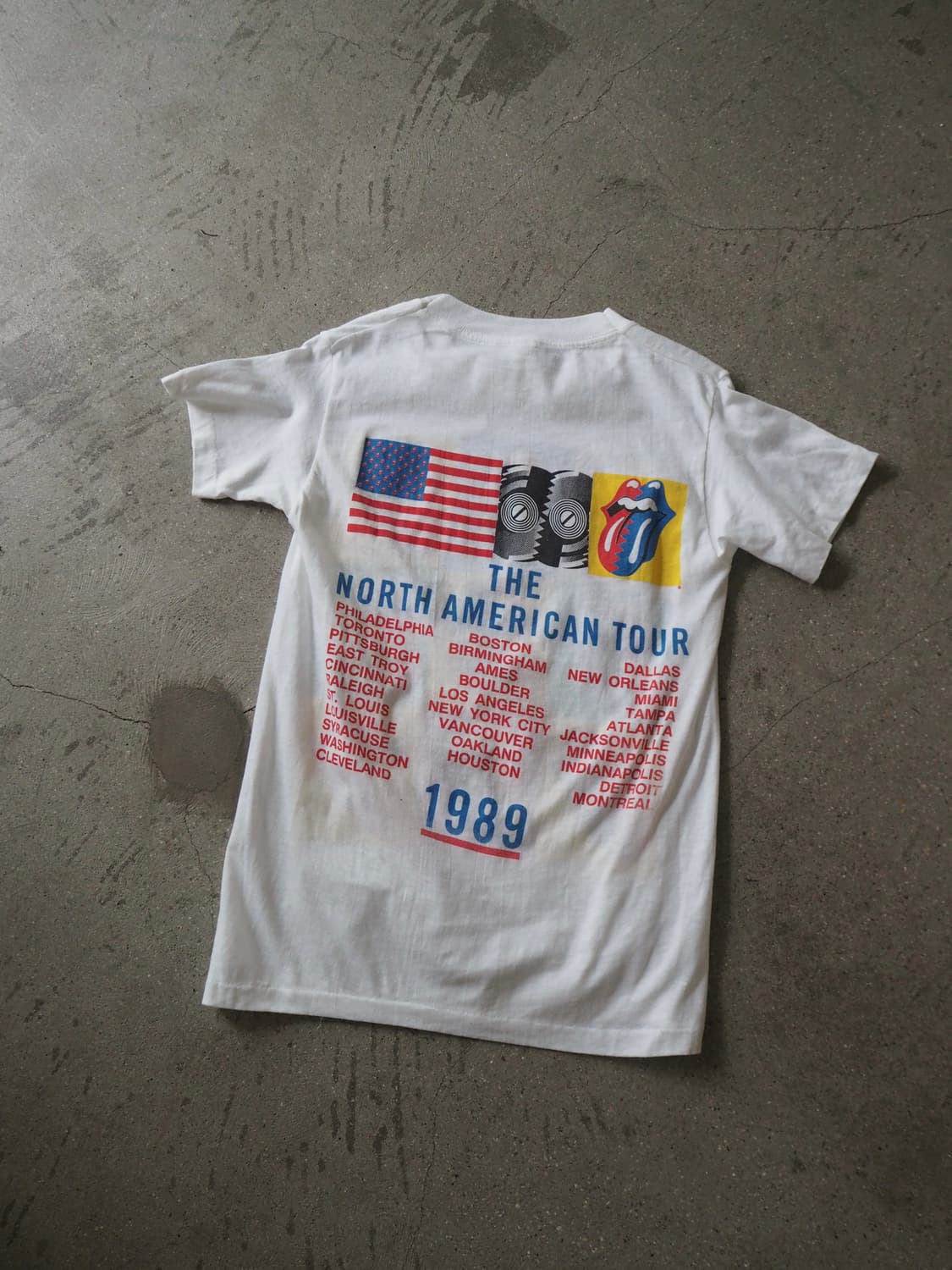 1980's ROLLING STONES tee  상품이미지4