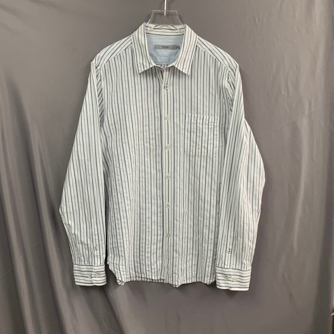 XL 코오롱 시리즈 핀스트라이프 포켓 셔츠  상품이미지1