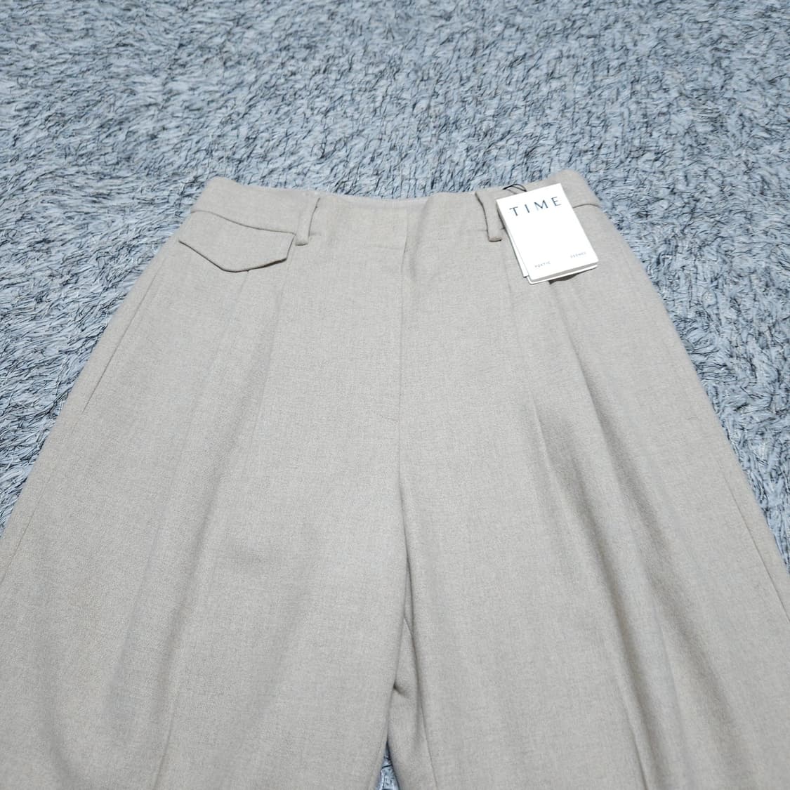 타임) 67-98 여자 캐시미어혼방 겨울 와이드팬츠 / 왕눈이샵 상품이미지2