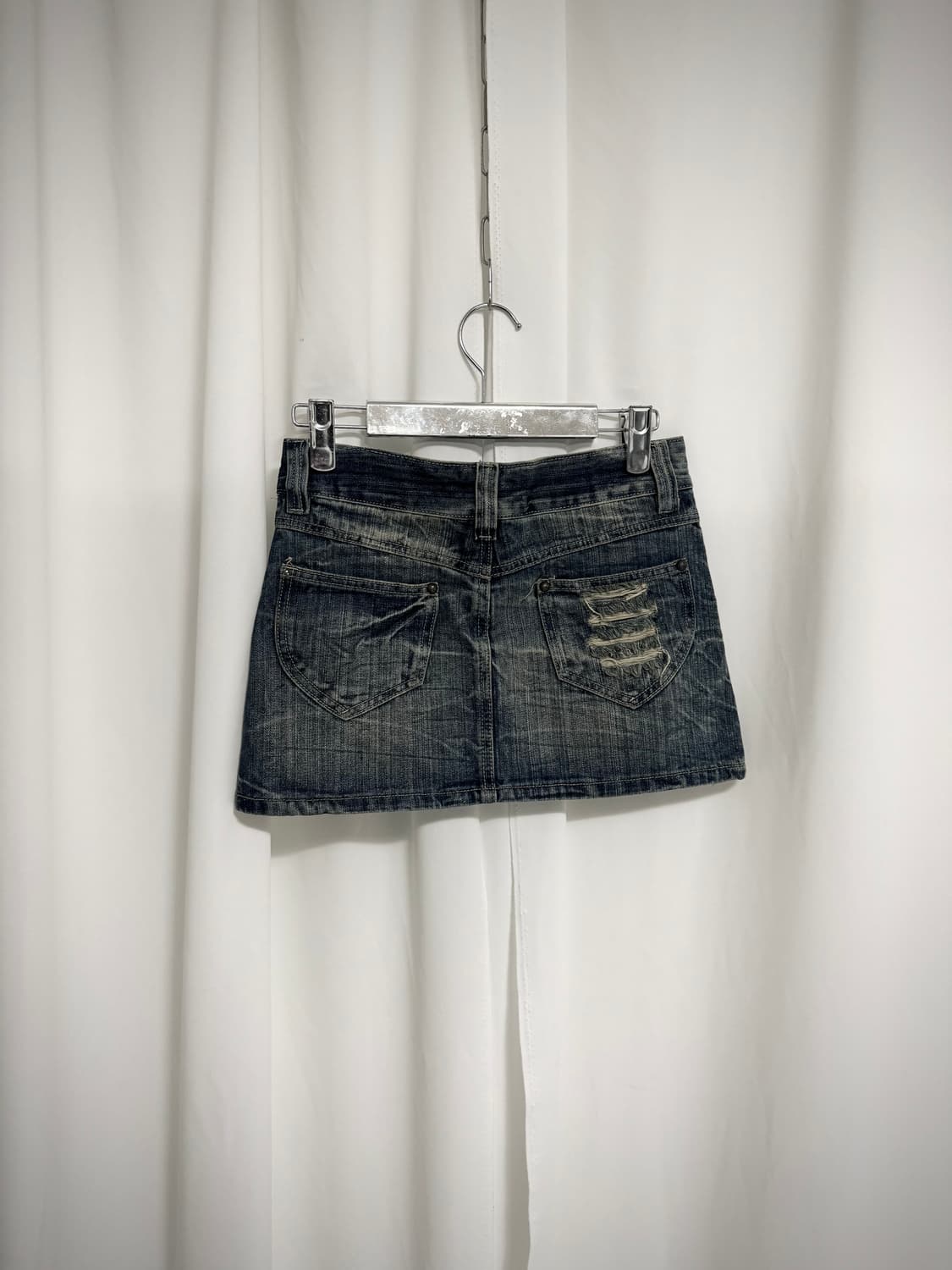 Y2k denim mini skirt 상품이미지4