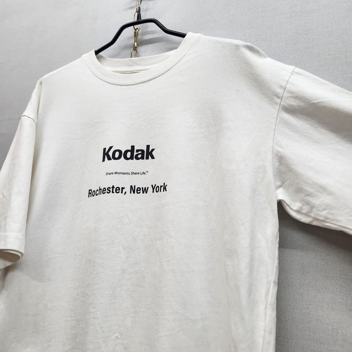코닥 백 빅로고 프린팅 반팔티 S(L) 상품이미지4