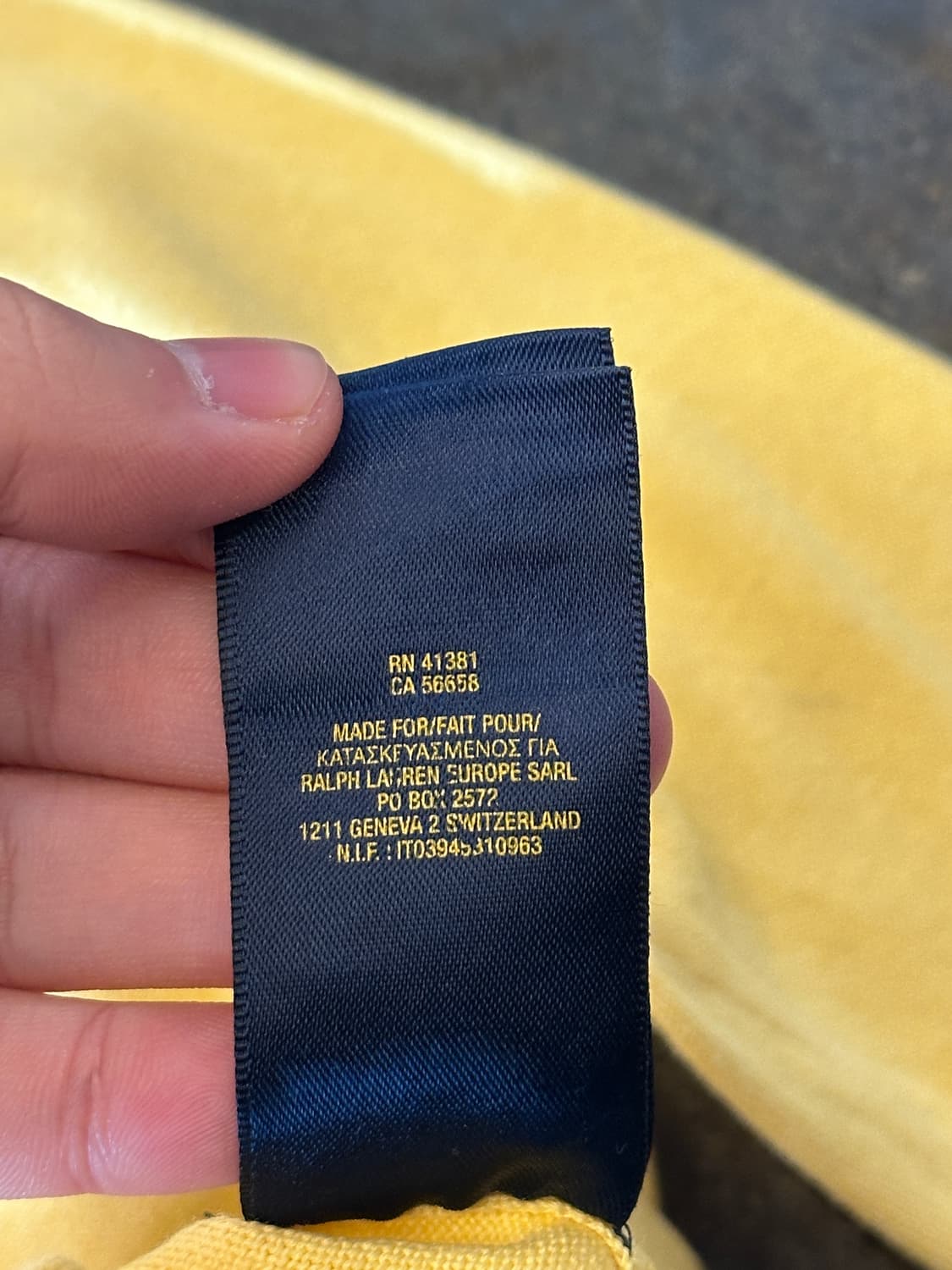 폴로 랄프로렌 옐로우 니트 가디건 kids 6 상품이미지5