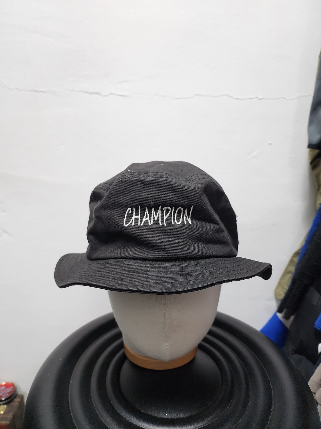 챔피온 블랙 버킷햇  상품이미지1