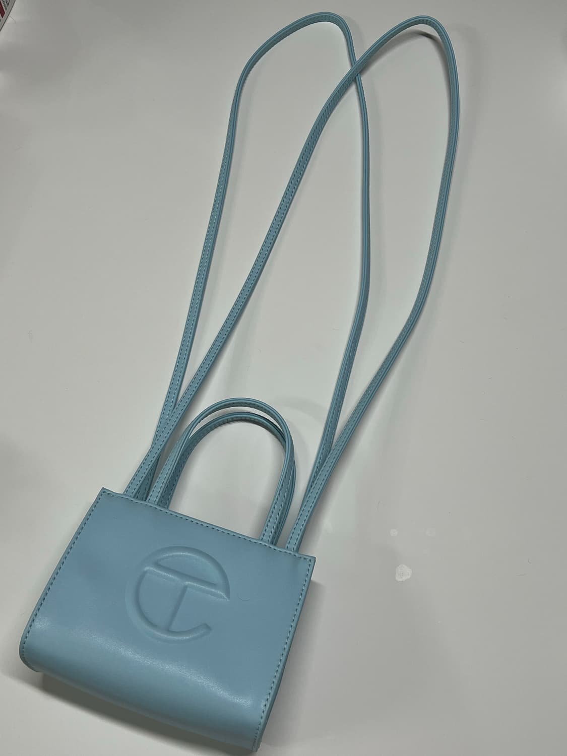 TELFAR 텔파 스몰 쇼핑백 풀 블루 상품이미지2