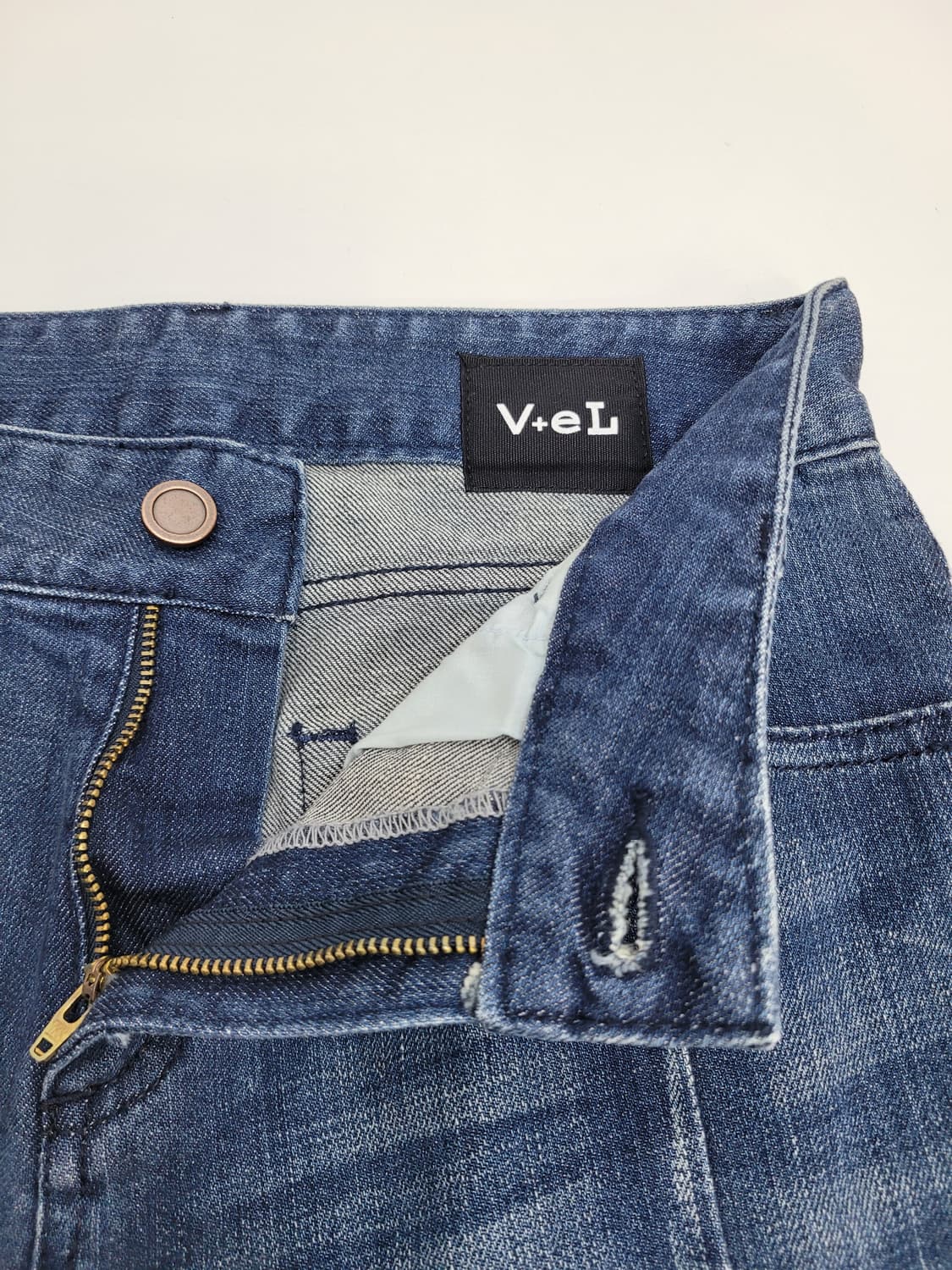 보브 V+eL 아티스트 레트링 컷팅 청바지 / 여 55 (64-94)  상품이미지8