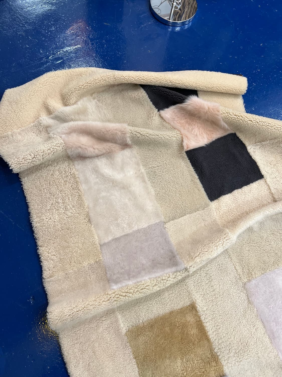 천연 양가죽 양털 무스탕 러그 상품이미지3