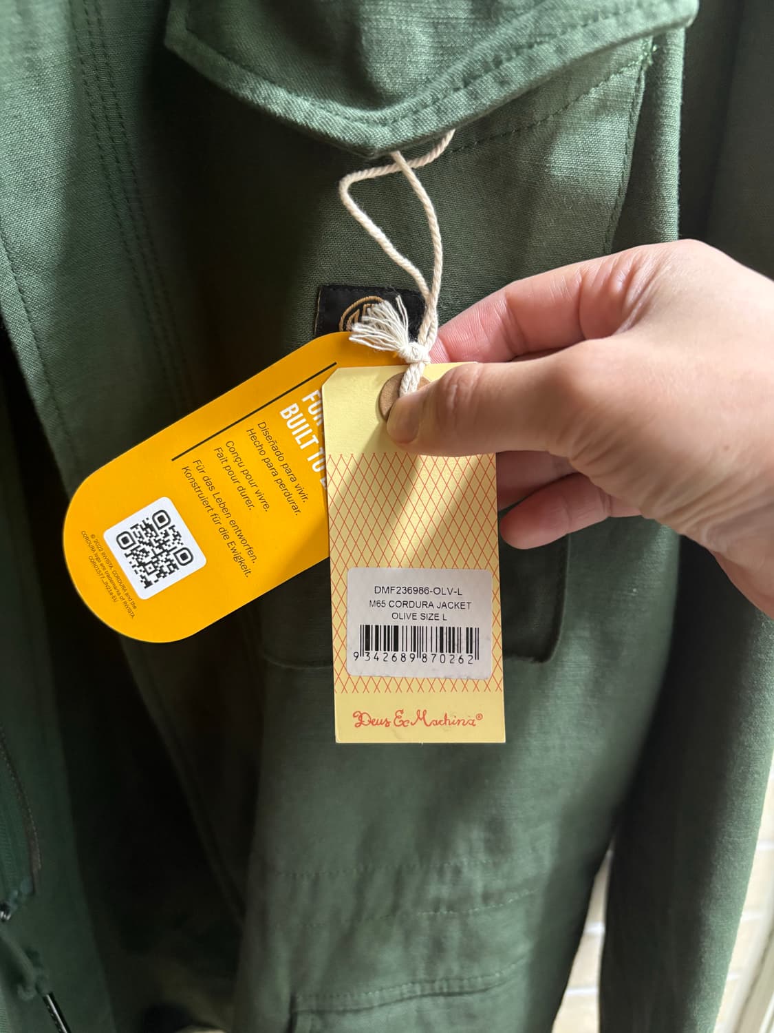 데우스 엑스 마키나 그린 야상 필드자켓 L사이즈 상품이미지9